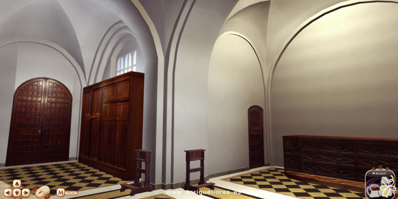Visita virtual del Monasterio Sao Bento de Brasil 14