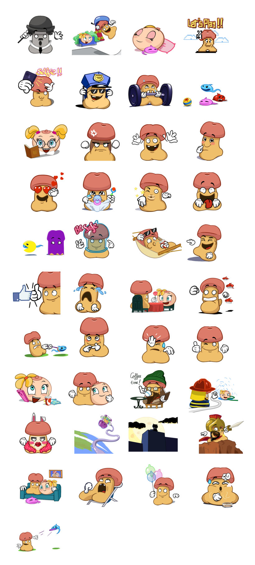 Stickers DICKYDICK for LINE -1