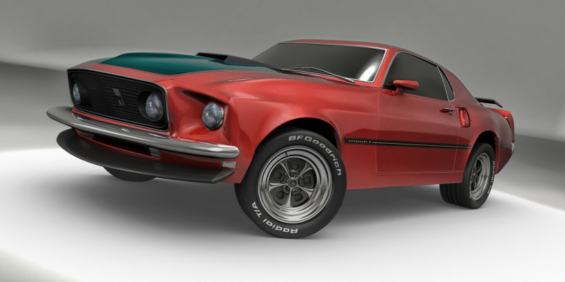 Ford Mustang 1969 Mach1 0