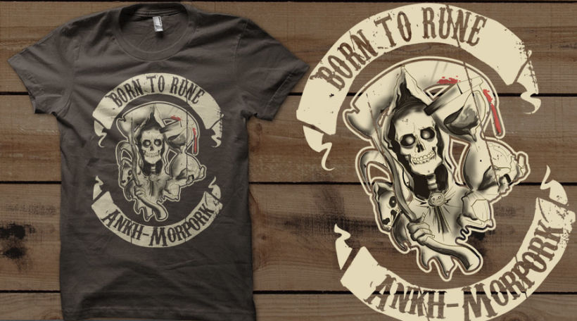 "Born to Rune" T-shirt design 0