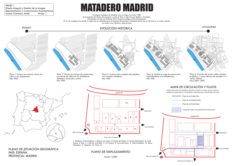 Representación Arquitectónica Matadero Madrid -1