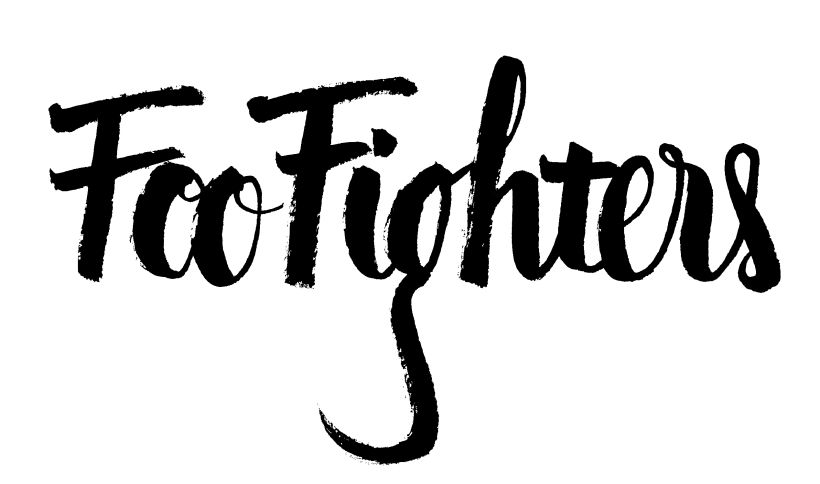 Foo Fighters para Caligrafía y Rock'n'Roll 1