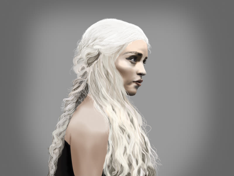 Fan Art. Daenerys -1