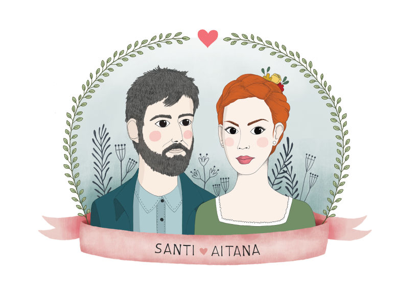 Retrato Santi & Aitana 0