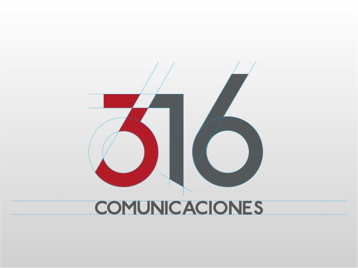 316 Comunicaciones | logotipo 2