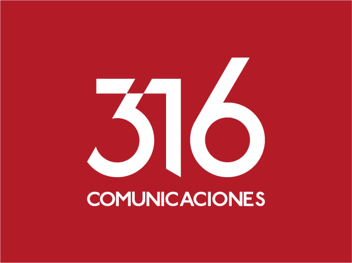 316 Comunicaciones | logotipo 4