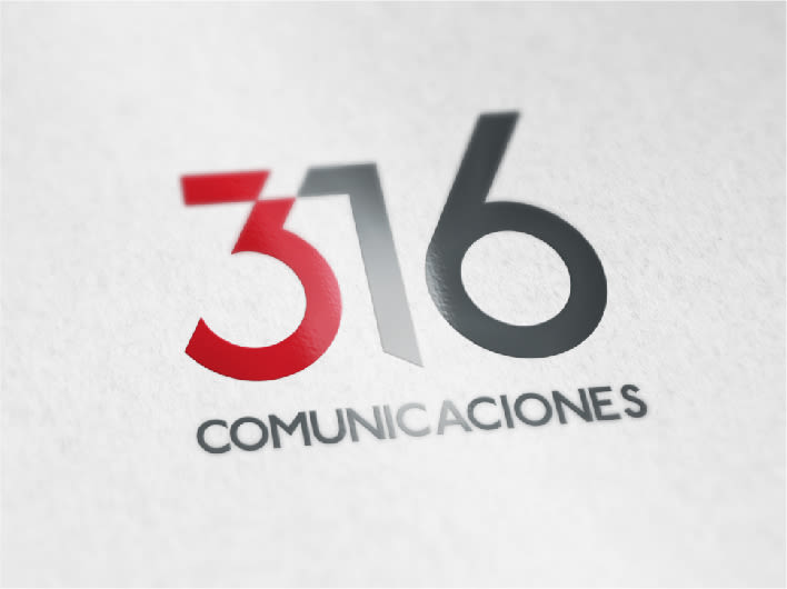 316 Comunicaciones | logotipo 8