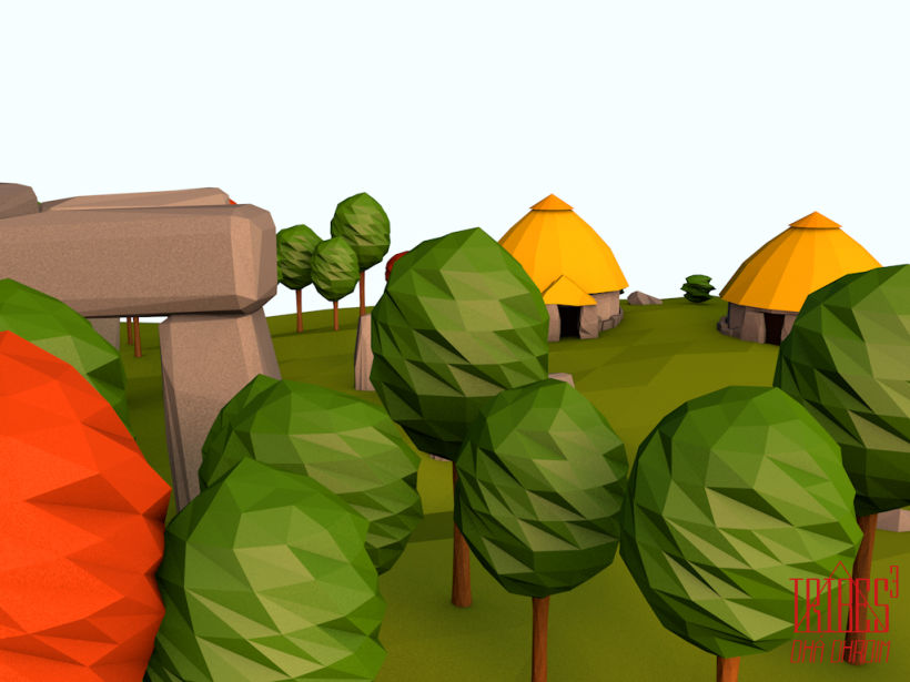 Tribes³ - 3D low poly landscapes 10