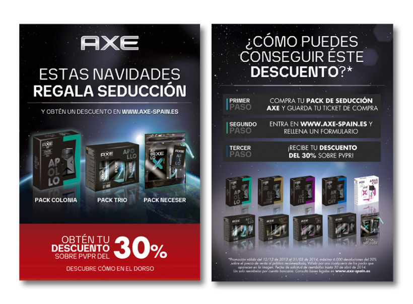 Promoción AXE Navidad 2013 0