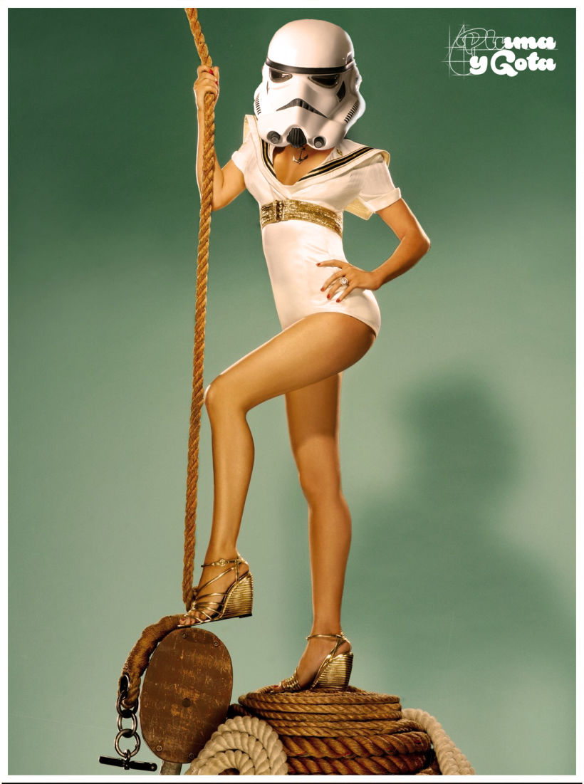 Pin Up Stormtrooper 0