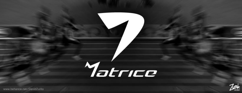 Logotipo de ropa deportiva: MATRICE. 6