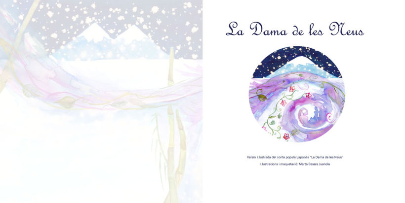 La Dama de las Nieves - Album ilustrado 1