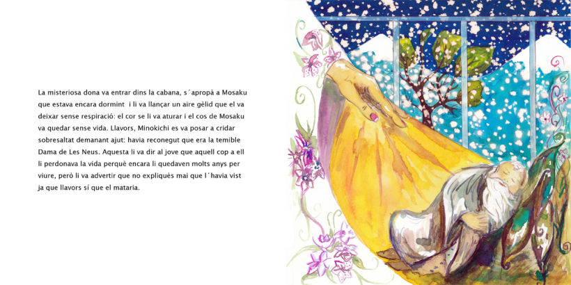 La Dama de las Nieves - Album ilustrado 5