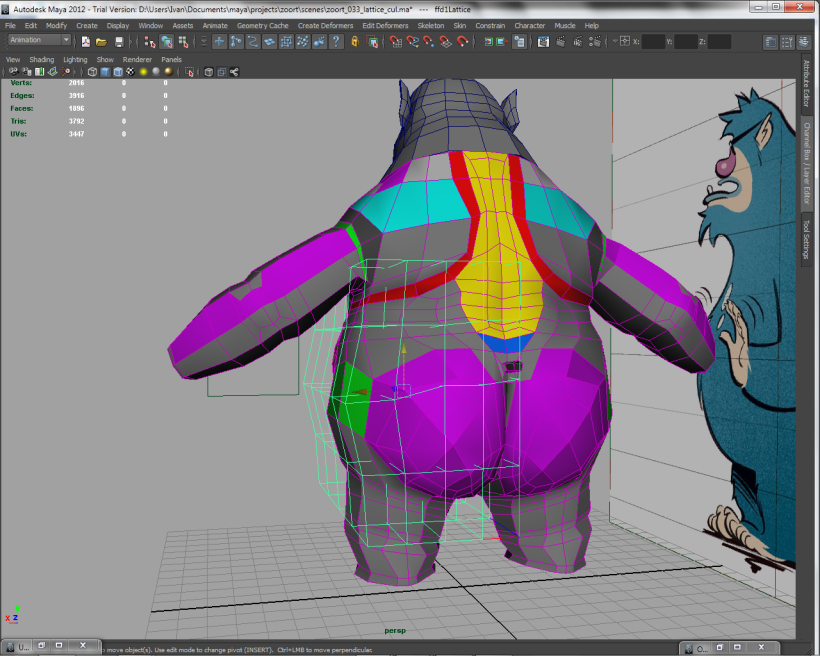 Zoort, 3D Character Modelling 4