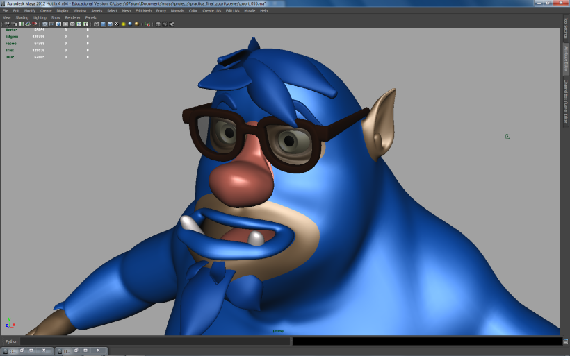 Zoort, 3D Character Modelling 8