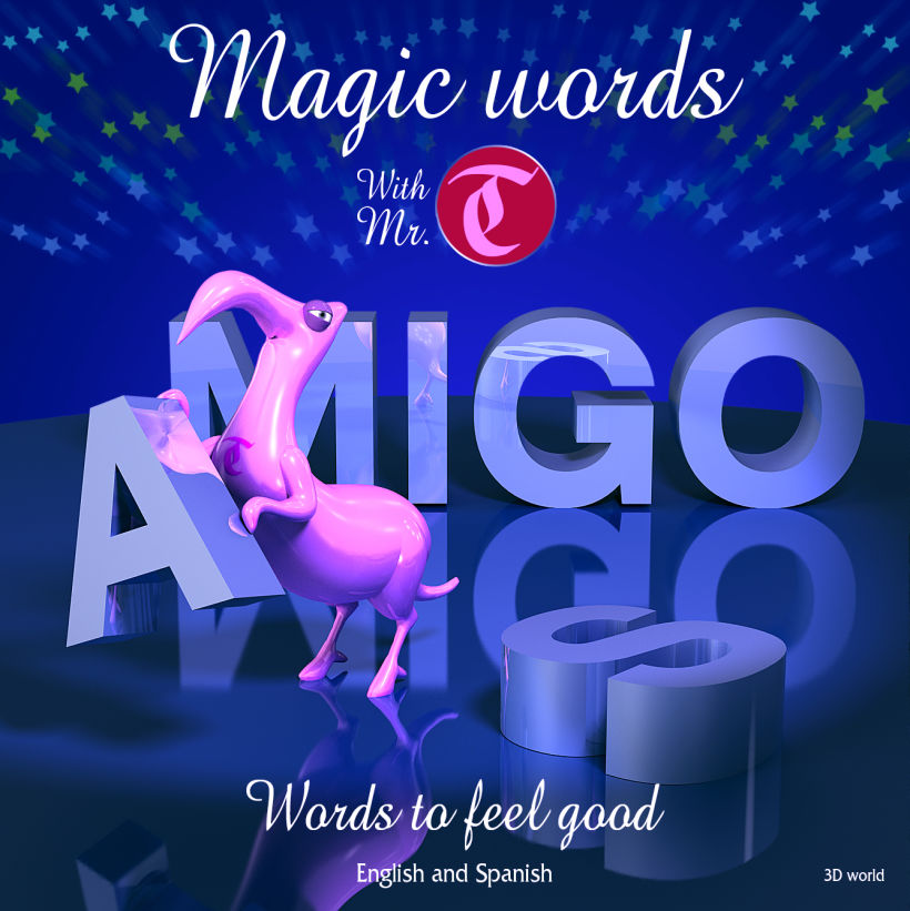 Ilustración para el libro MAGIC WORDS -1