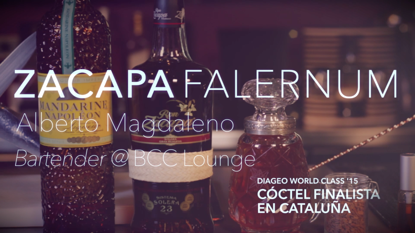 Zacapa Falernum - cóctel por Alberto Magdaleno @BCC Lounge -1