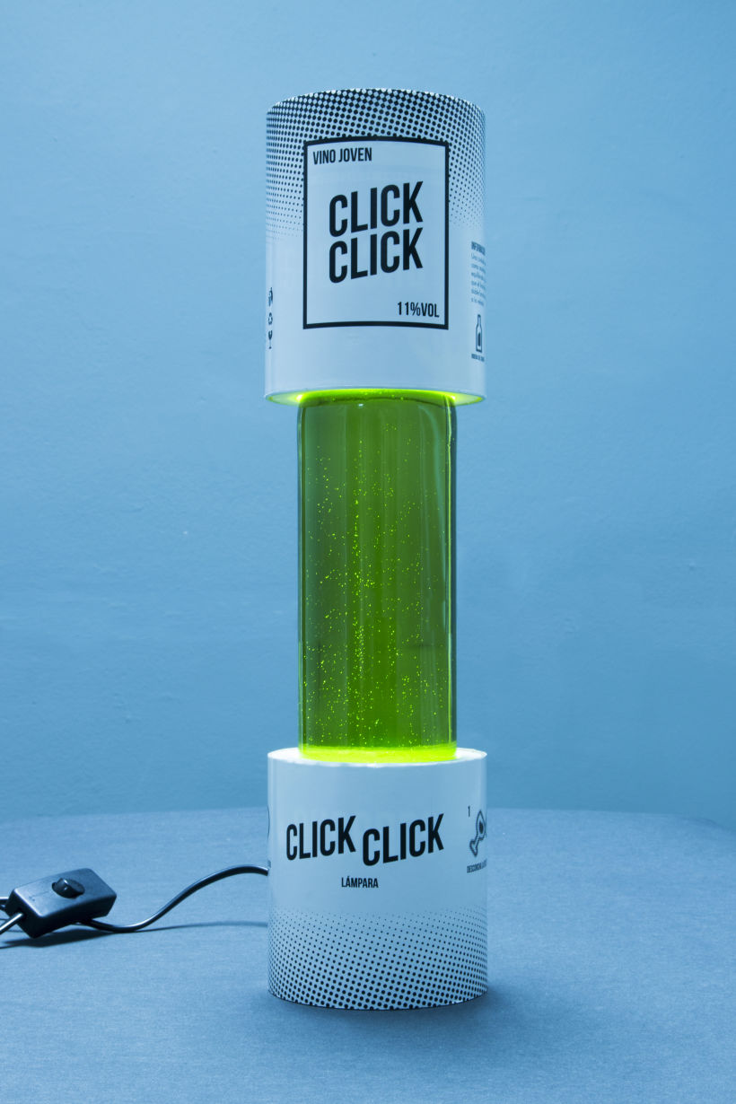 Click Click - Wine/ Lamp proyect 6