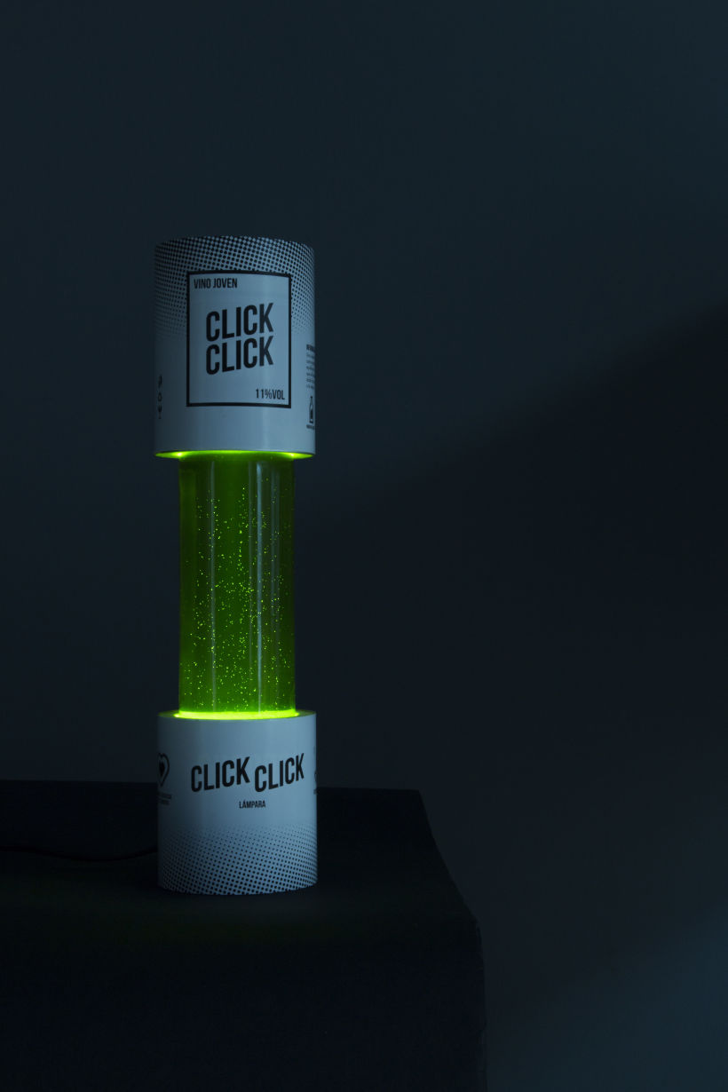Click Click - Wine/ Lamp proyect 7
