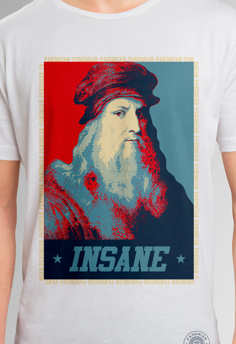 Pandmian / T-shirt "Da Vinci Insane" 0