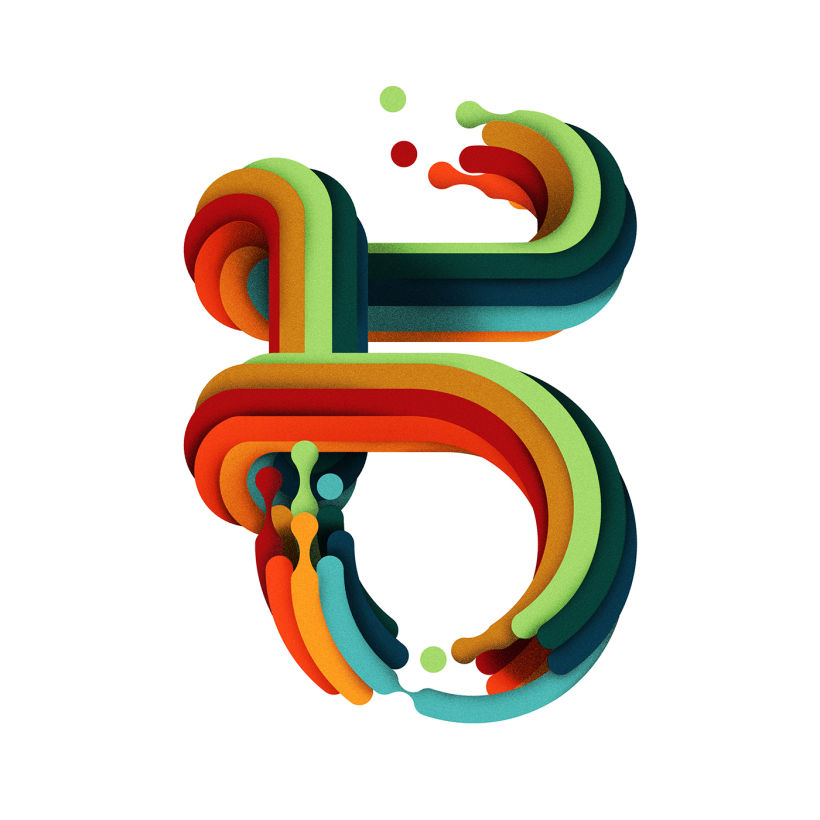 36 days of type / Numbers 7