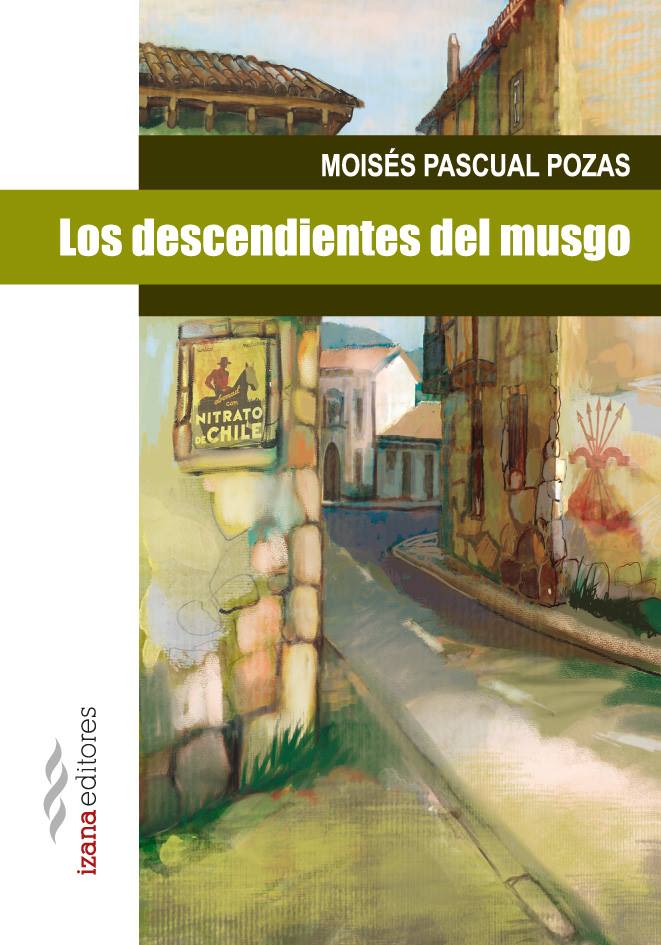 Ilustración de portada "Los descendientes del musgo" Moisés Pascual Pozas, para Izana Editores. 0
