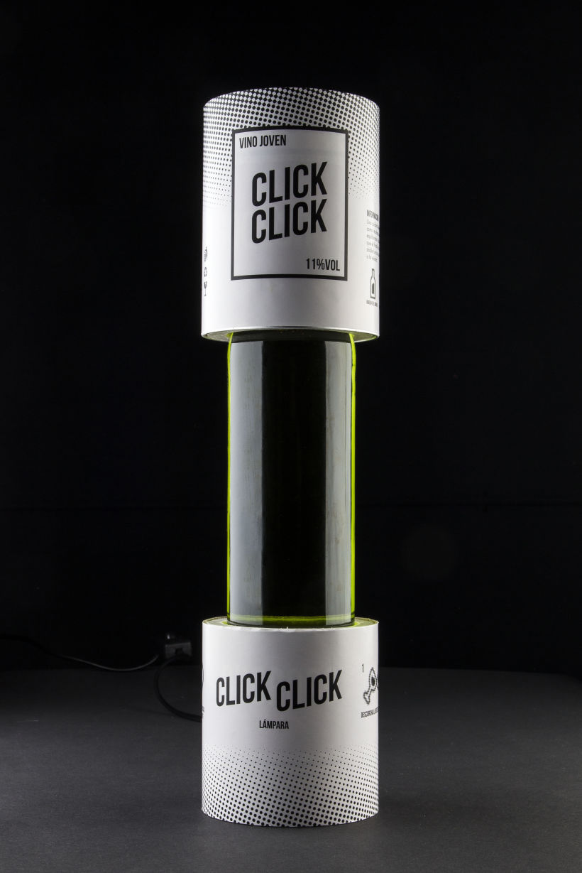Click Click - Wine/ Lamp proyect 5