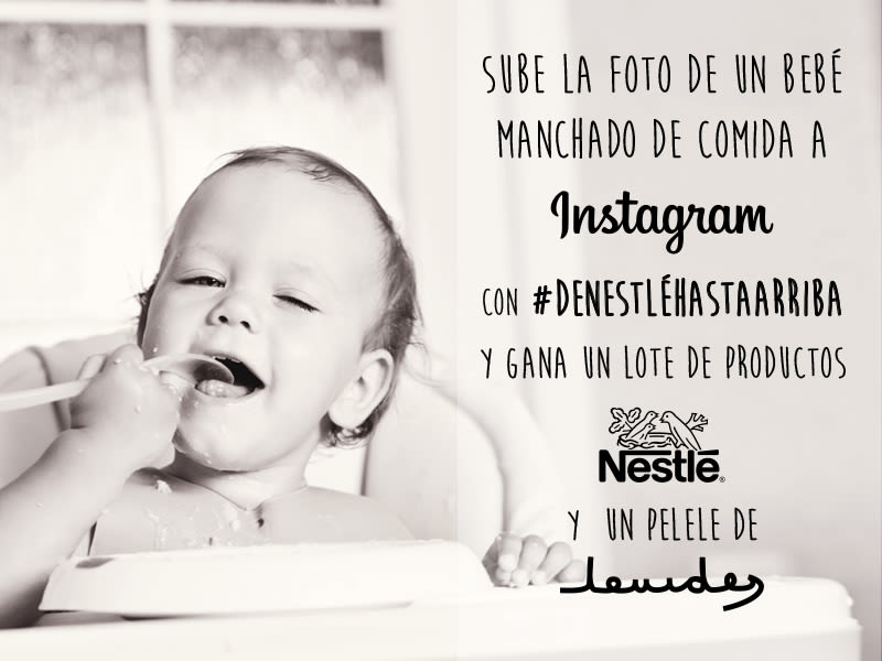 Concurso "De Nestlé hasta arriba". Gana productos Nestlé y un pelele de Lourdes Kids -1