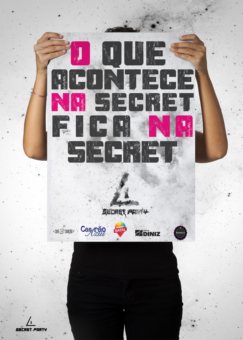Secret Party Flyer