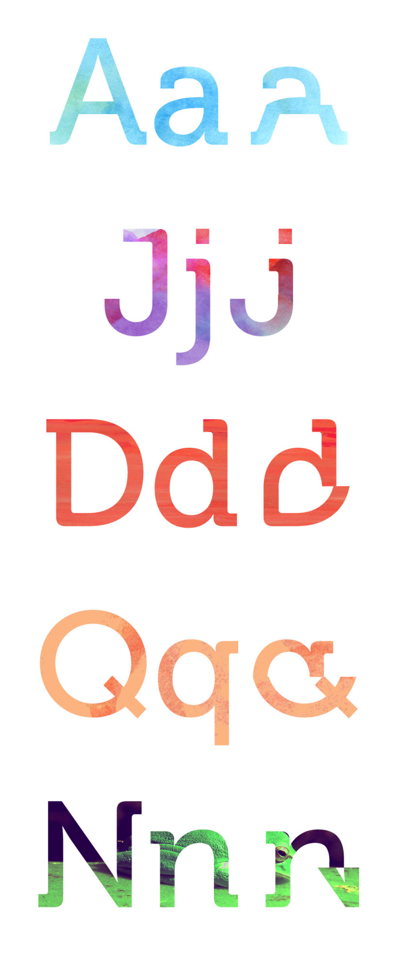  ¿Qué pasa si combinamos mayúsculas y minúsculas en al misma tipografía? 4
