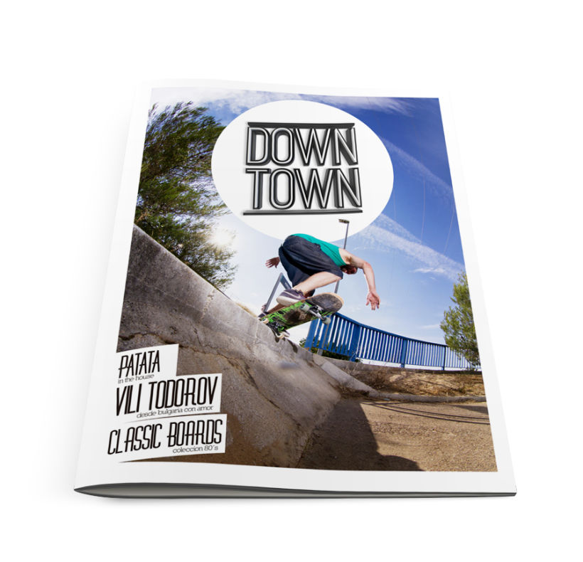 LOGOTIPO + PORTADA (Down Town Skate Mag) 3