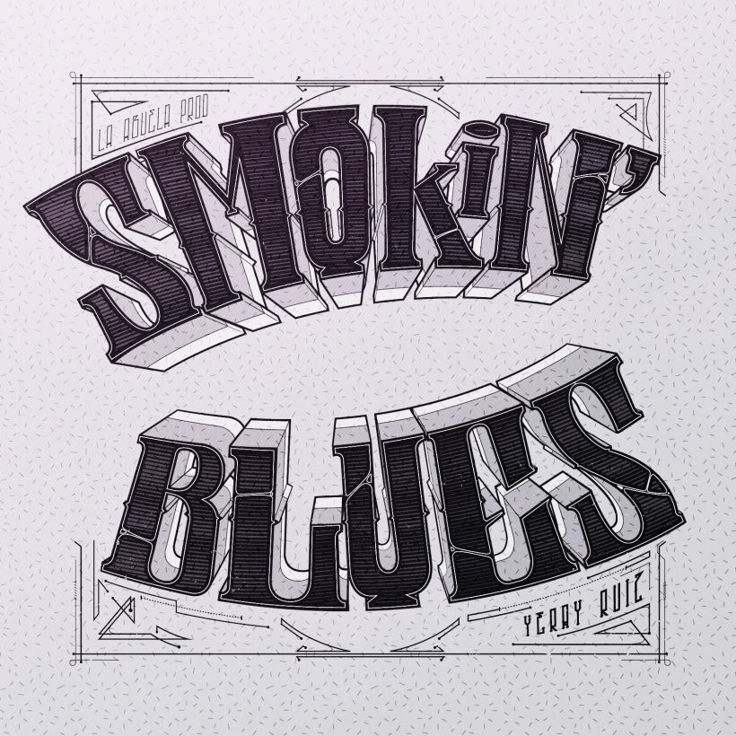 DISEÑO DE DISCO EN DIGIPACK (Smokin Blues) 1