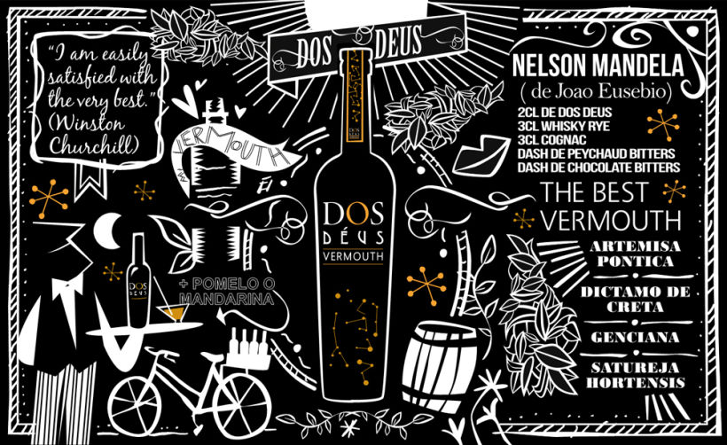 Diseño packaging Vermouth FONTALIA Classic Red y Dry Red 3