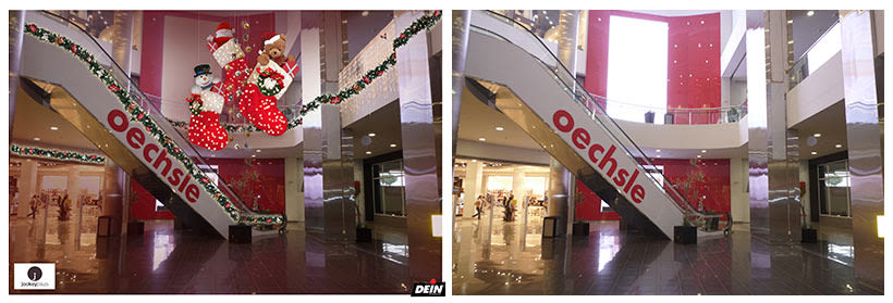 Retoque fotográfico y creación de prototipos para proyectos de decoración navideña en centros comerciales 20
