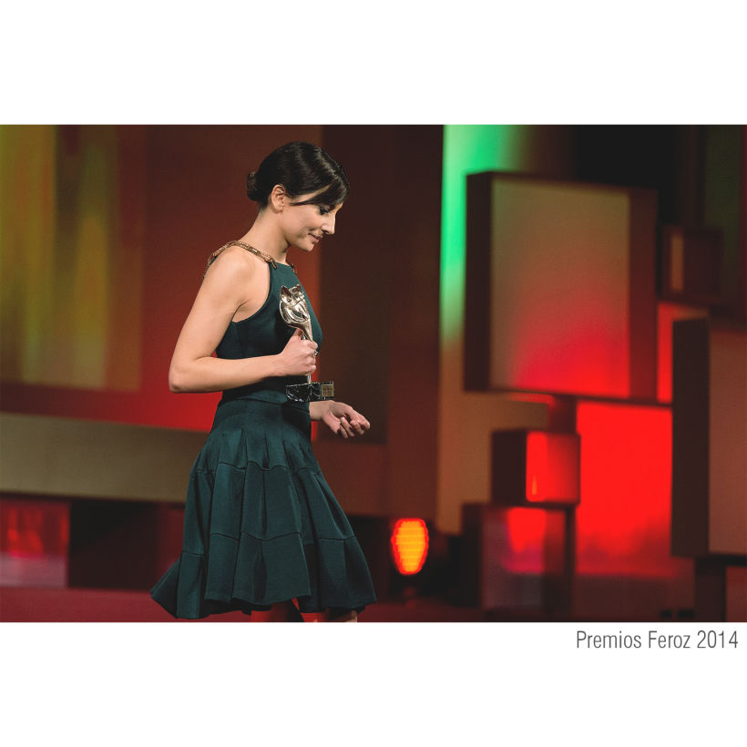 Escenografía Premios Feroz 2014. Cines Callao Madrid -1