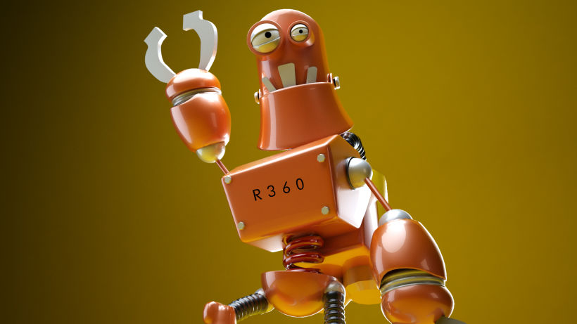 Model 3D  robot "R360" 0