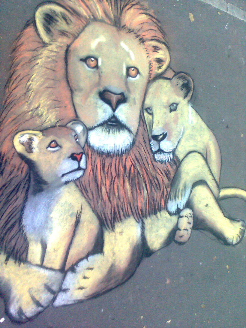 Familia de leones  -1