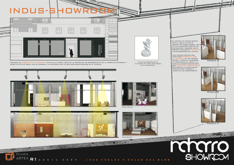 Showroom Naharro, Madrid / Diseño de Interiores 0