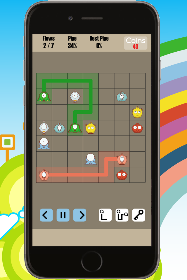 Cuties Flow - iPhone game 2