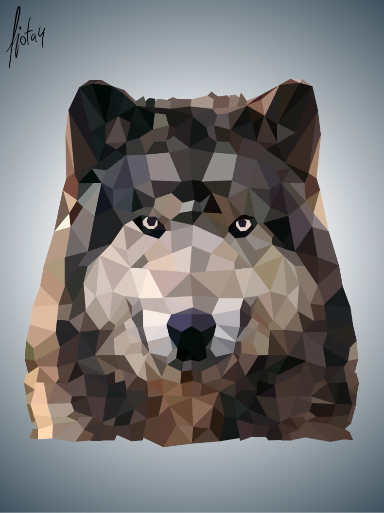 Wolf - Low Poly 3