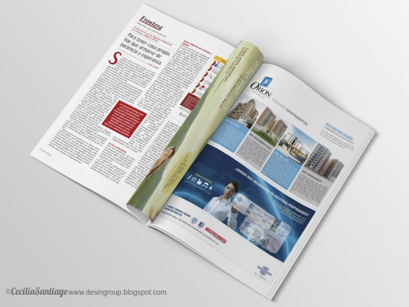 Revista Inmobiliaria Tierra y Bienes - Diseño Editorial 5