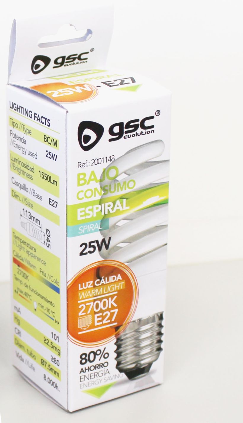 Packaging Bajo Consumo GSC 7