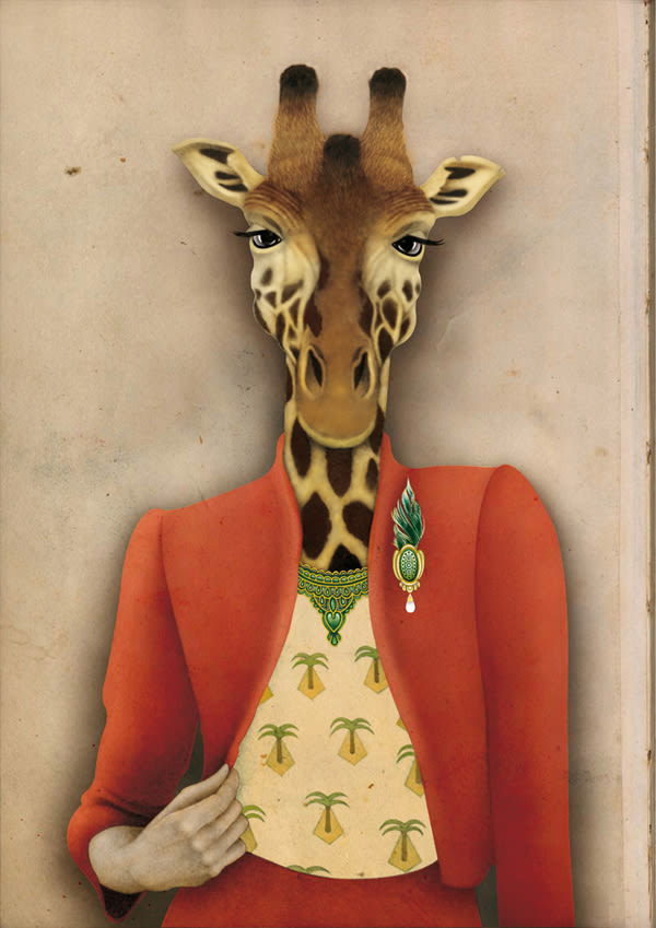 Colección Animalaria, Audrey la jirafa -1