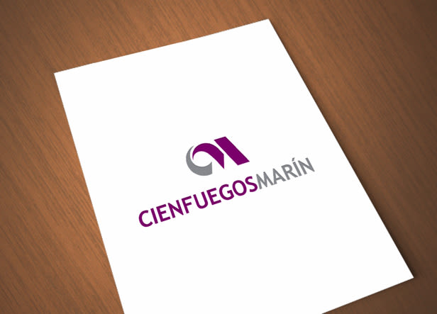 Logotipo para Grupo Cienfuegos Marín, una empresa constructora y promotora de edificaciones y viviendas residenciales, así como la reparación y mantenimiento de las mismas. -1