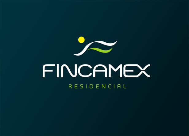 Logotipo para Fincamex, un complejo residencial de viviendas de alto nivel, dotadas con servicios propios como zonas deportivas y de ocio, tiendas, etc... -1