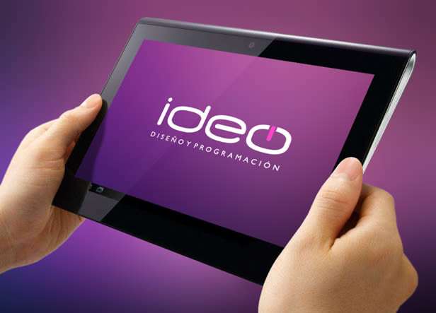 Diseño de logotipo para Ideo, una empresa especializada en el diseño y la programación de páginas web, mantenimiento de contenidos, comercio electrónico, administración de servidores, posicionamiento en buscadores, campañas de e-marketing, etc... -1