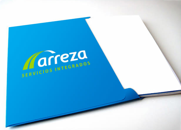 Logotipo para Arreza, una empresa malagueña que realiza servicios integrados de limpieza en todo tipo de superficies, pero que además está muy especializado en el sector ferroviario. -1