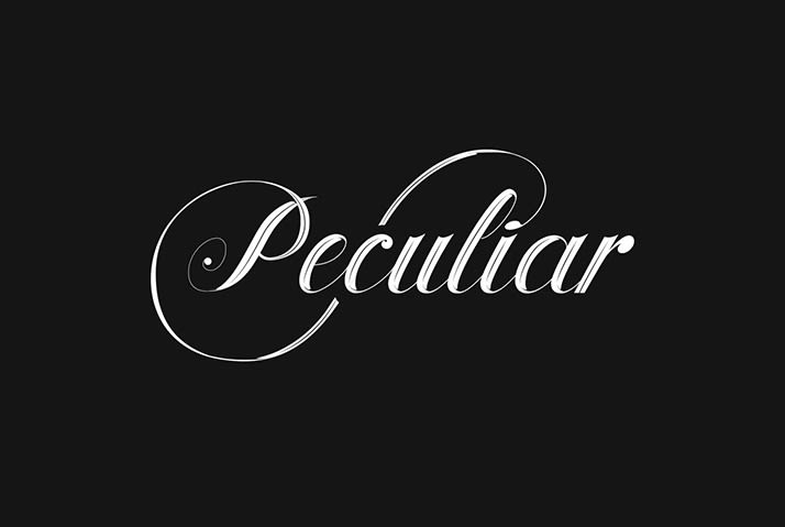 Lettering for Peculiar PPL 9