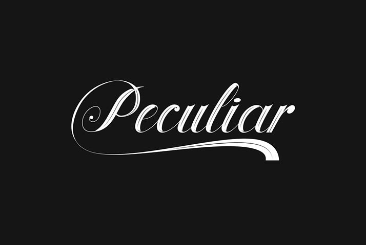 Lettering for Peculiar PPL 10