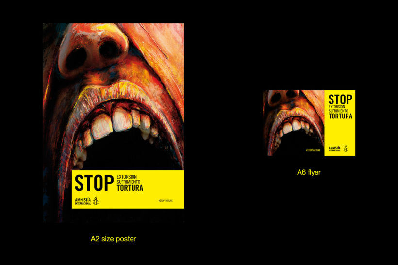 Concurso cartelería Amnistía Internacional #stoptortura 5